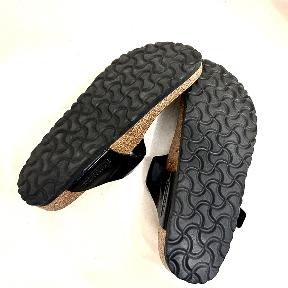 🌻😎 Birkenstock Gizeh Black Size 38/7-7.5 - Picture 5 of 5